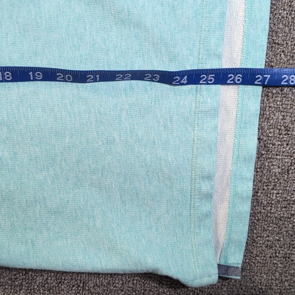 L.L. Bean Long Sleeve Nautical Stripe Crew Neck Pullover Size XL in Mint & White - Picture 9 of 9